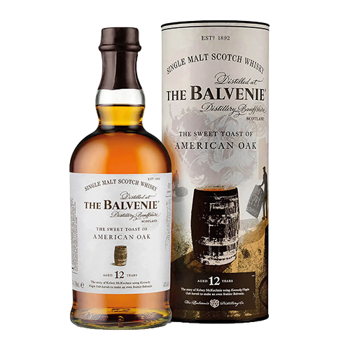 Balvenie 12 Yr Old The Sweet Toast of American Oak Whisky