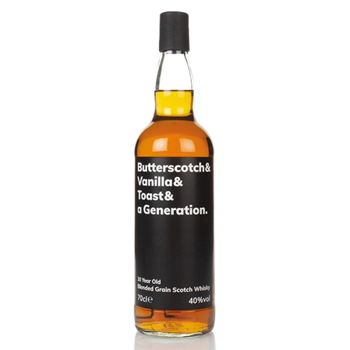Butterscotch & Vanilla & Toast & A Generation 30 Year Old Whisky
