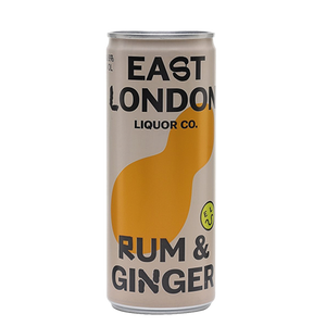 East London Liquor Company Rum & Ginger 250ml